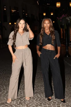 Youngla W244 Aria Pleated Pants<Women Joggers & Pants