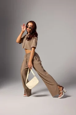 Youngla W244 Aria Pleated Pants<Women Joggers & Pants