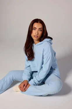 Youngla W545 Ava Crop Hoodie<Women Outerwear