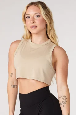 Youngla W321 Cloud Modal Tank<Women Tops