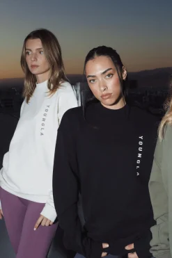 Youngla W539 Eternal Crewneck<Women Outerwear