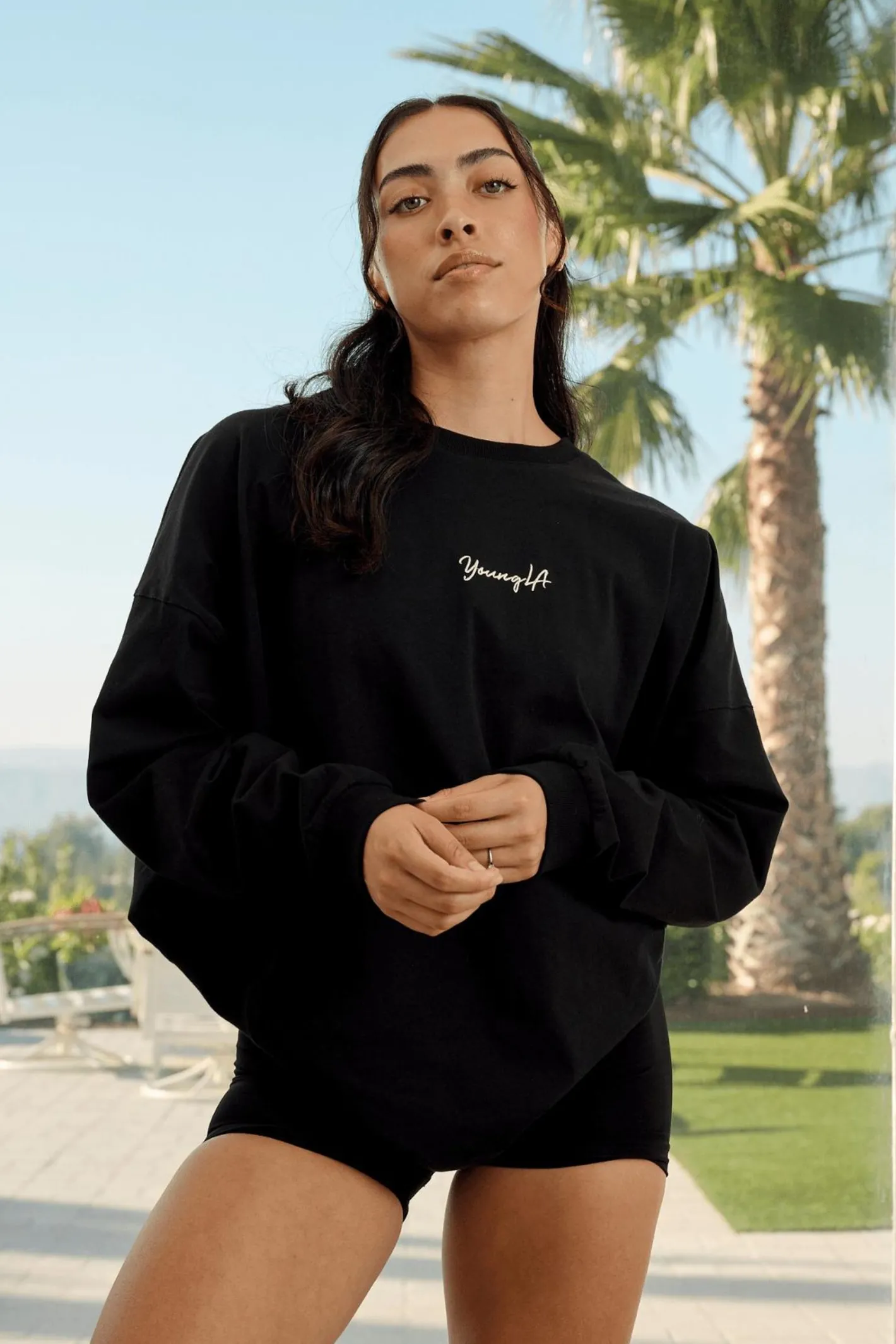 Youngla W416 Retro Long Sleeve Fall 23<Women Tops