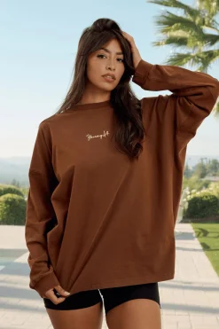 Youngla W416 Retro Long Sleeve Fall 23<Women Tops
