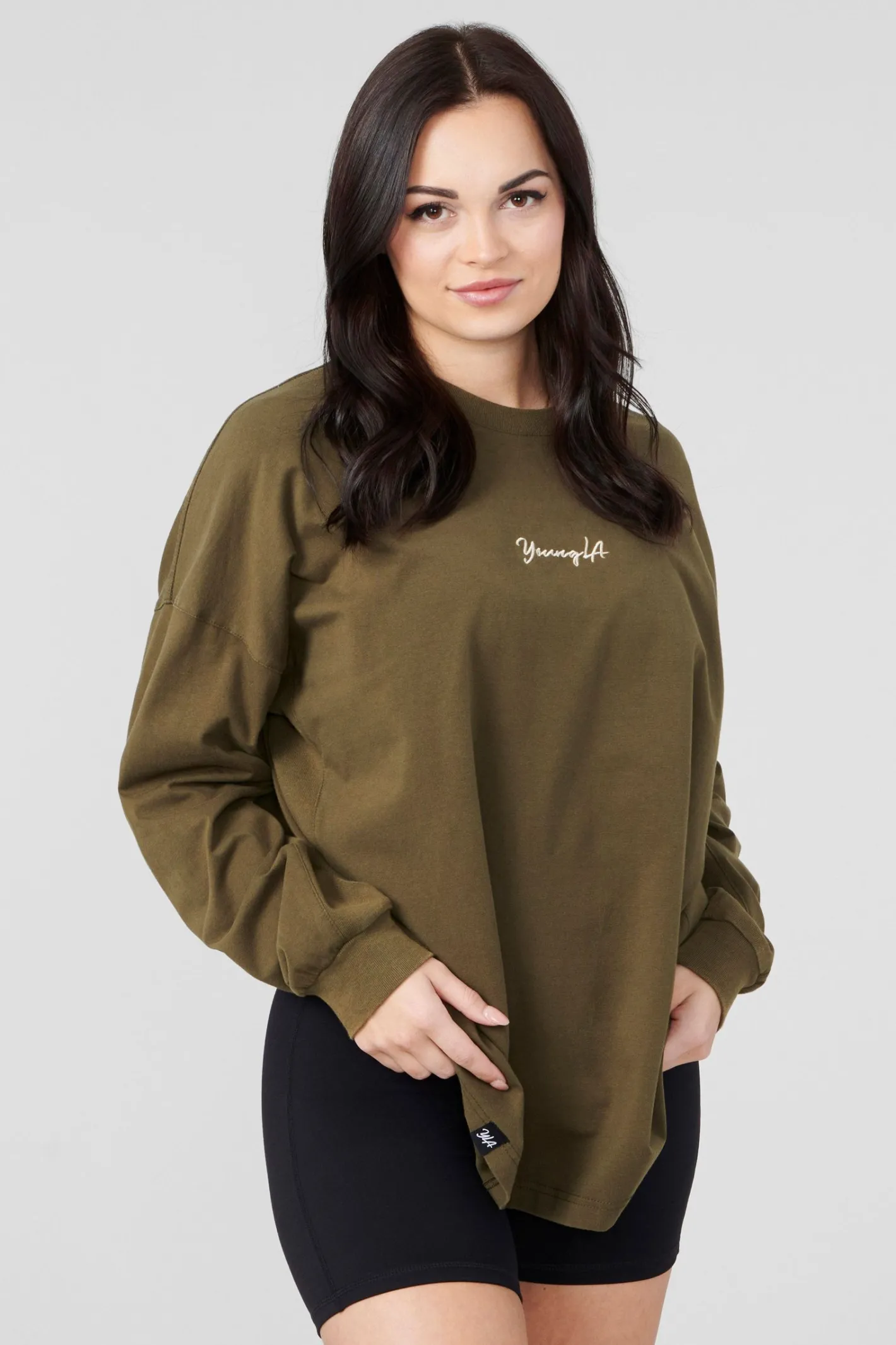 Youngla W416 Retro Long Sleeve Fall 23<Women Tops