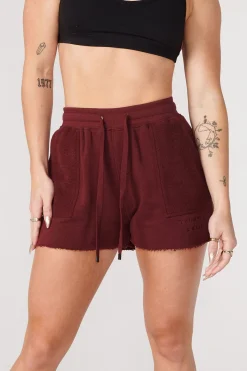 Youngla W114 Reversed Terry Shorts<Women Shorts