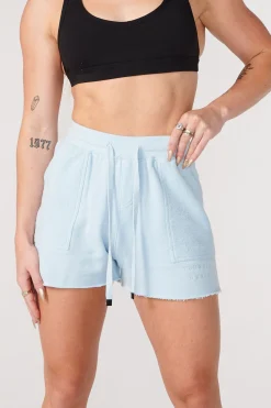 Youngla W114 Reversed Terry Shorts<Women Shorts