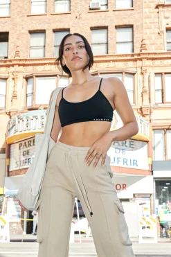 Youngla W316 Ribbed Sports Bra<Women Bras