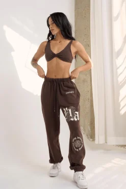 Youngla W224 Rose Joggers<Women Joggers & Pants