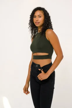 Youngla W302 Sash Tank Top<Women Tops