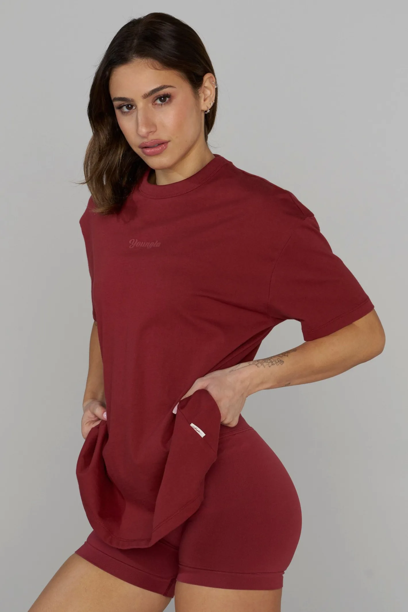 Youngla W443 Simple Tee<Women Tops