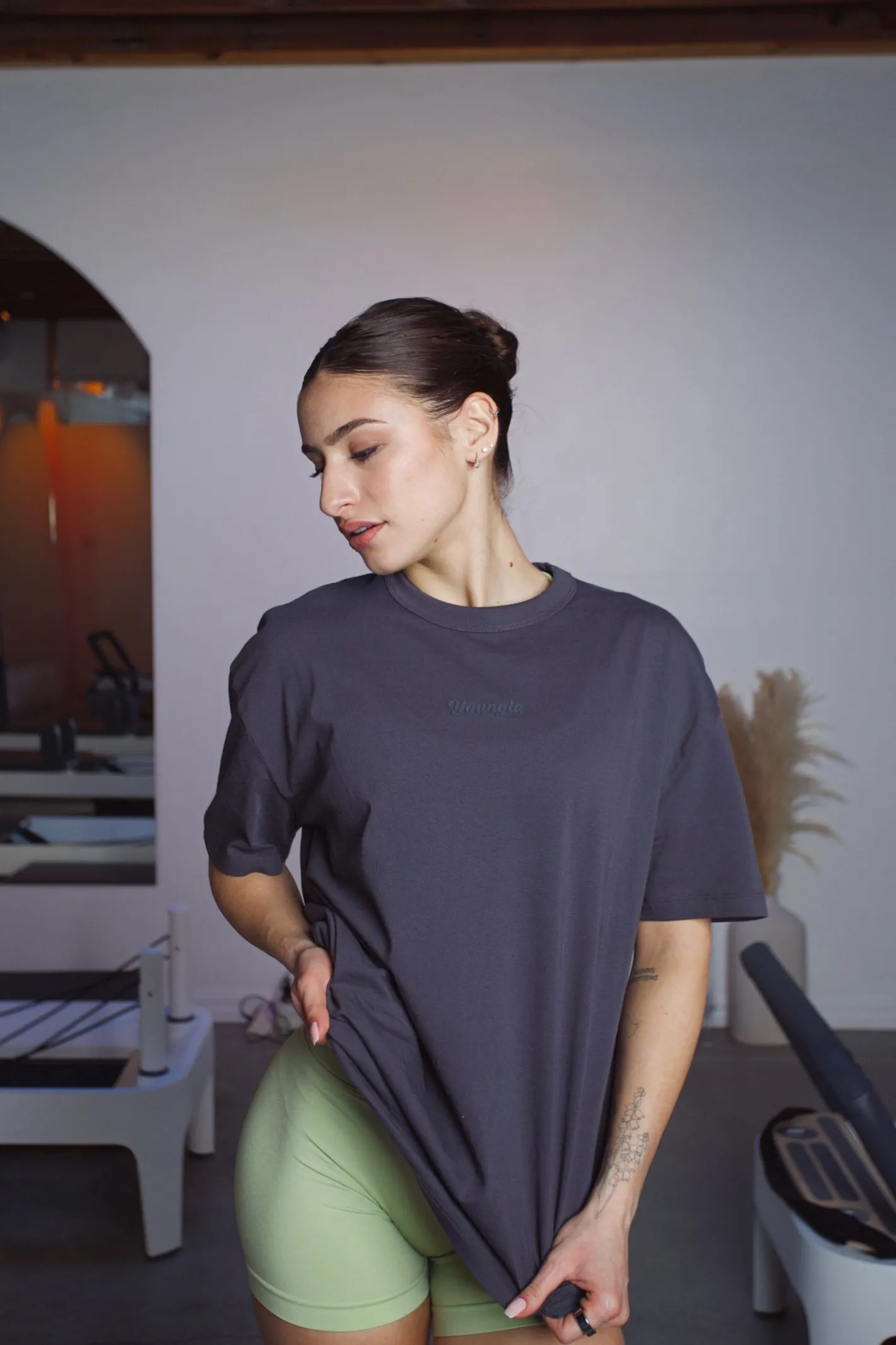 Youngla W443 Simple Tee<Women Tops