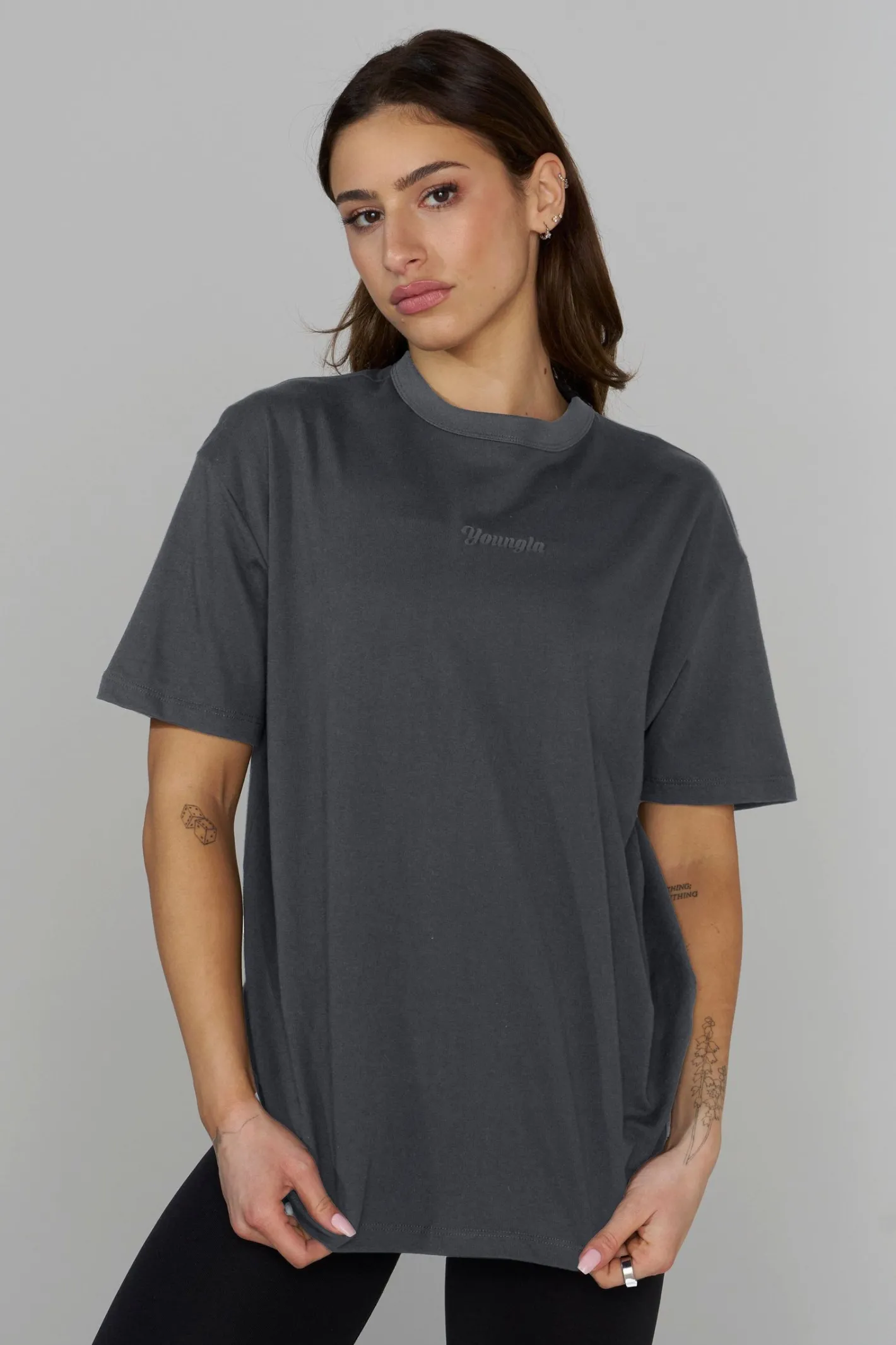 Youngla W443 Simple Tee<Women Tops