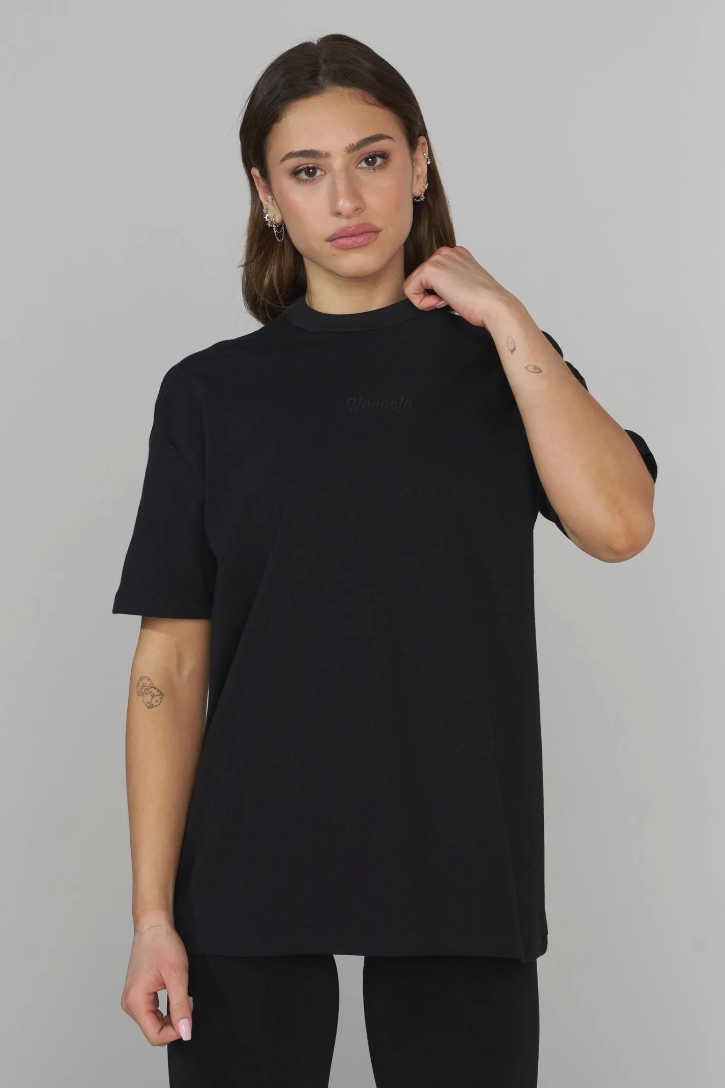 Youngla W443 Simple Tee<Women Tops
