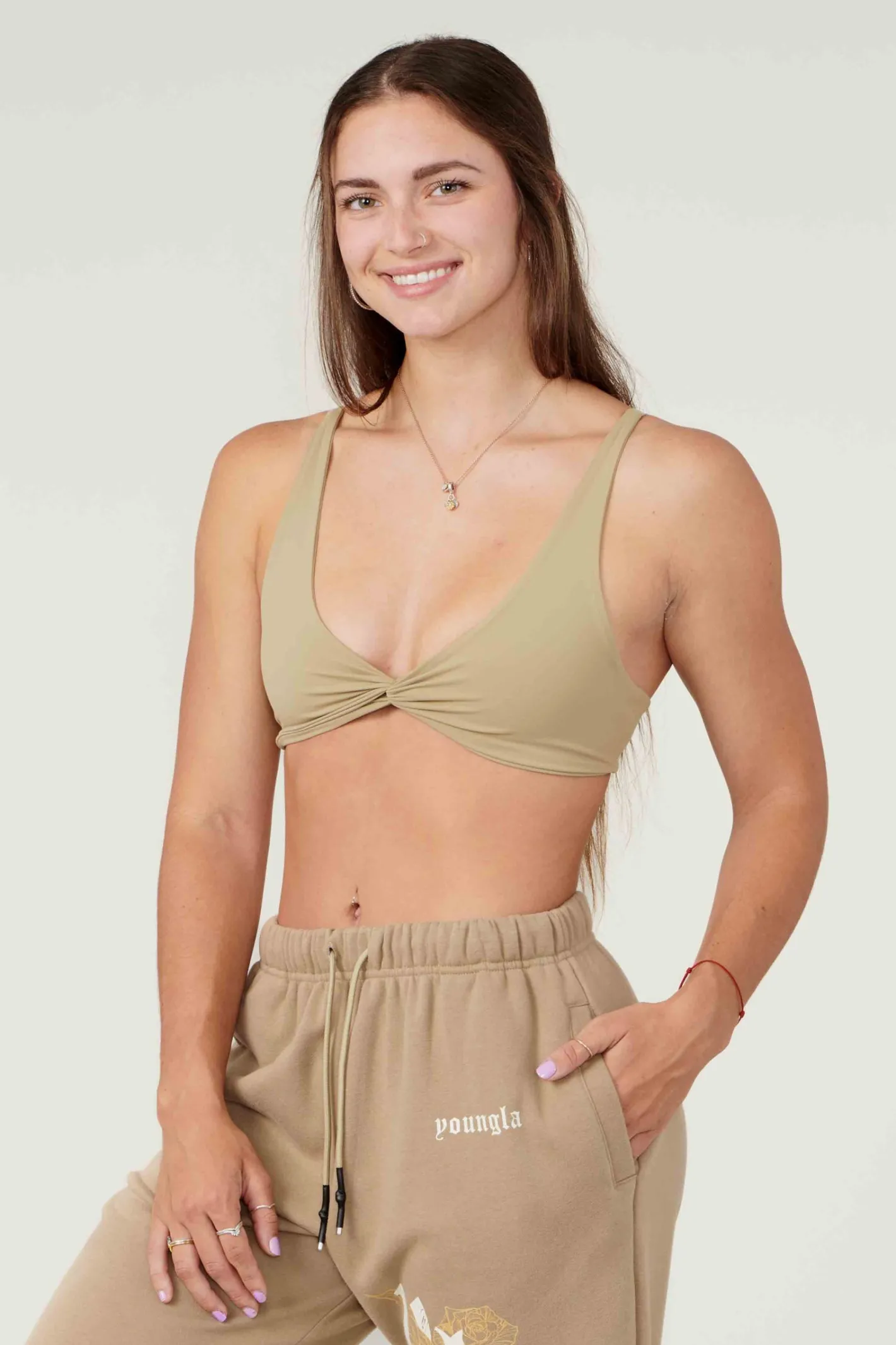 Youngla W326 Spiral Sports Bra<Women Bras