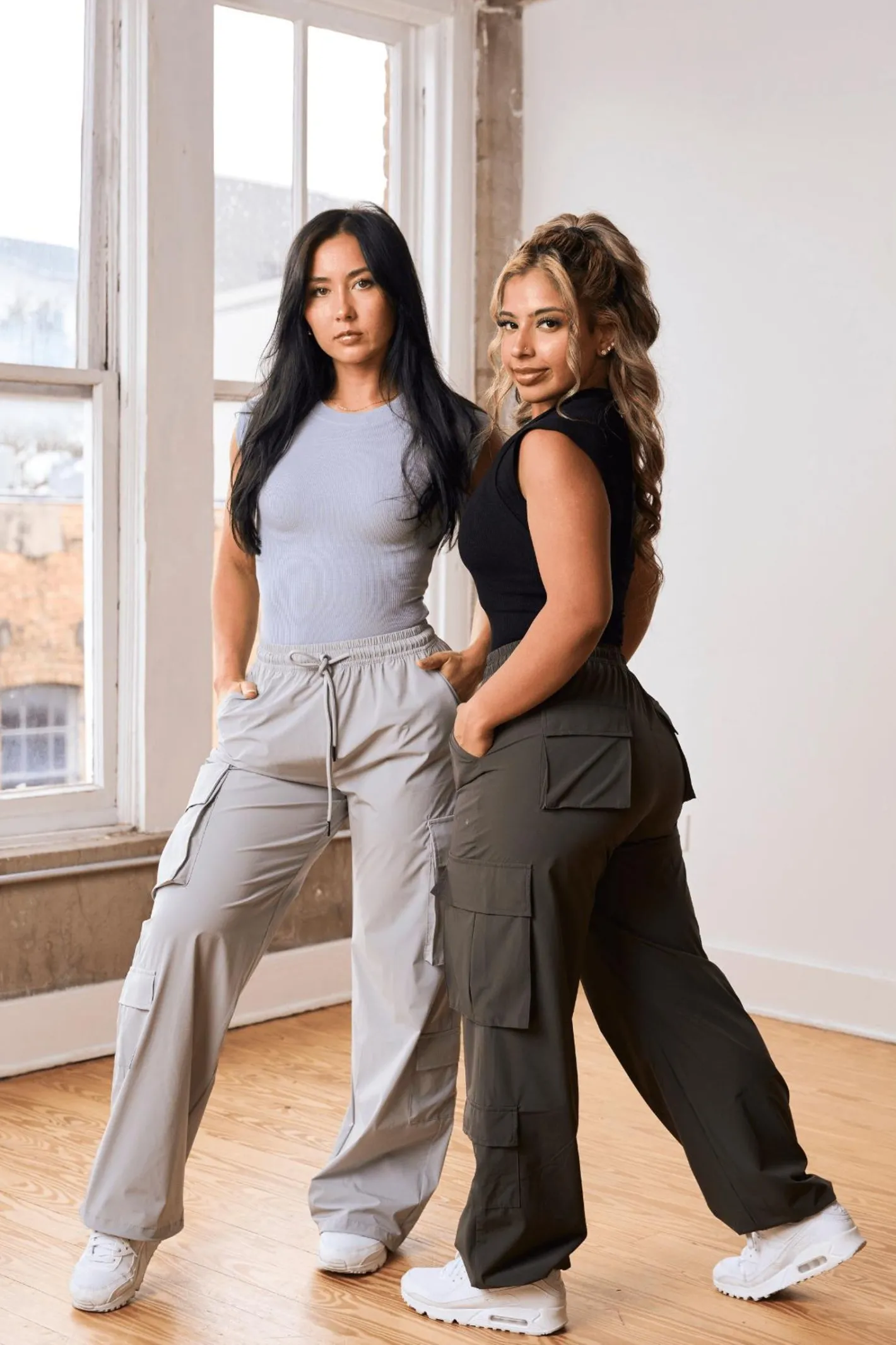 Youngla W219 Travel Cargo Joggers<Women Joggers & Pants