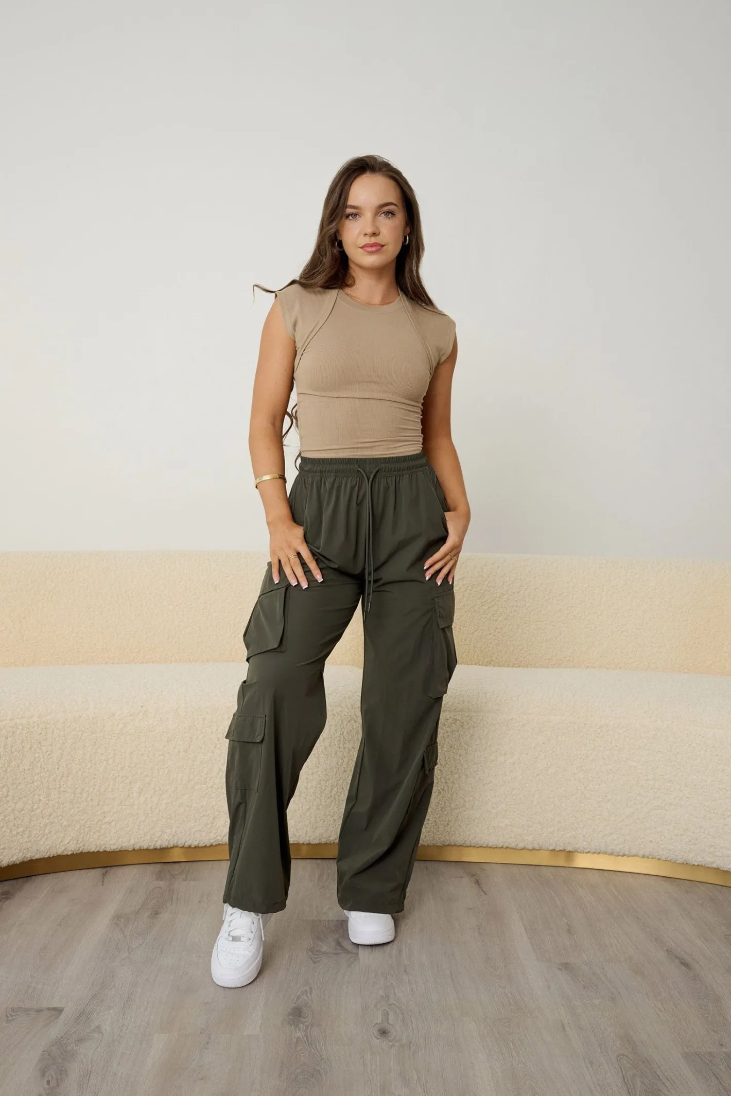 Youngla W219 Travel Cargo Joggers<Women Joggers & Pants