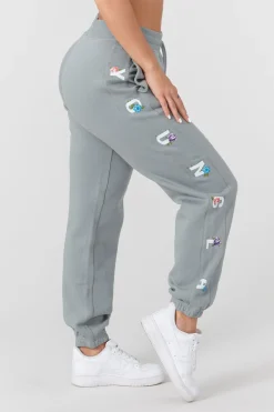 Youngla W203 Winter Bloom Joggers<Women Joggers & Pants