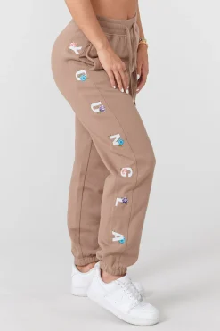 Youngla W203 Winter Bloom Joggers<Women Joggers & Pants