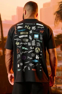 Youngla 482-Wall Of Fame Tees<Men Shirts