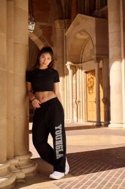Youngla W223-Campus Joggers<Women Joggers & Pants