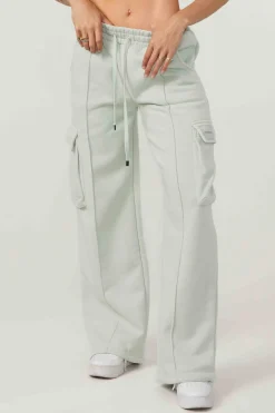 Youngla W216-Cargo Fleece Joggers<Women Joggers & Pants