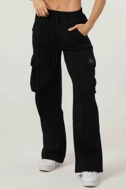 Youngla W216-Cargo Fleece Joggers<Women Joggers & Pants