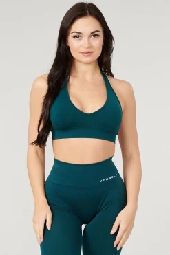 Youngla W328-Core Seamless Halter Sports Bra<Women Bras