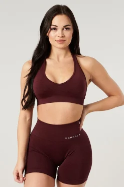 Youngla W328-Core Seamless Halter Sports Bra<Women Bras