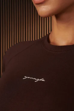 Youngla W433-Curve Baby Tee<Women Tops