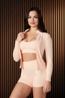 Youngla W517-Curve Bodycon Jacket<Women Outerwear