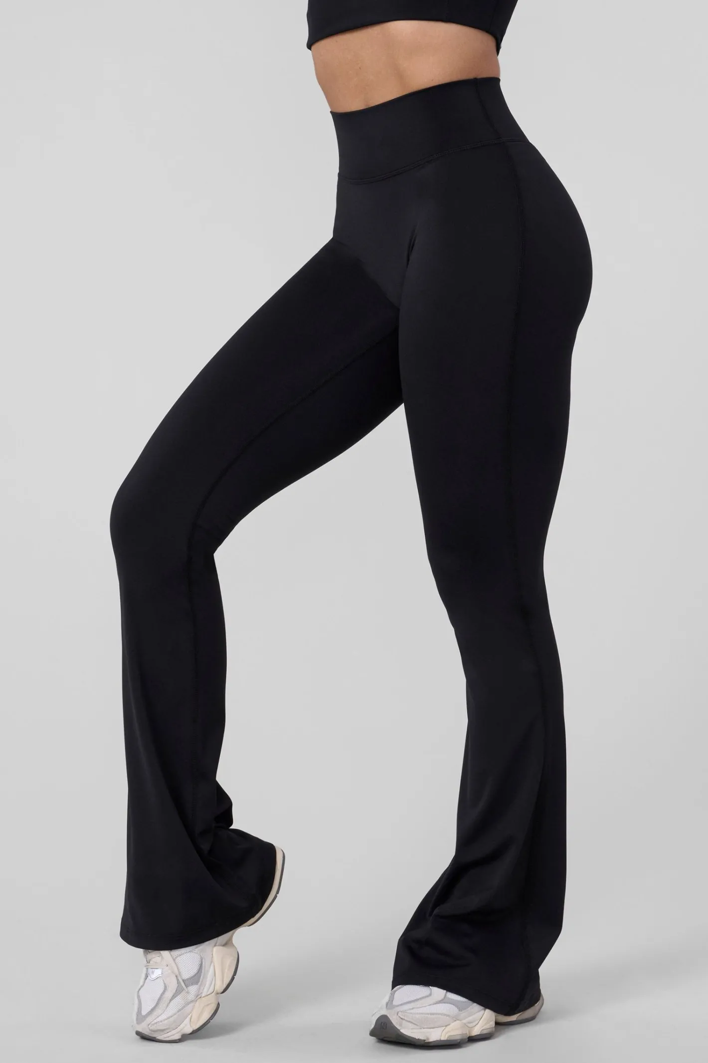 Youngla W227-Curve Flare Leggings<Women Leggings