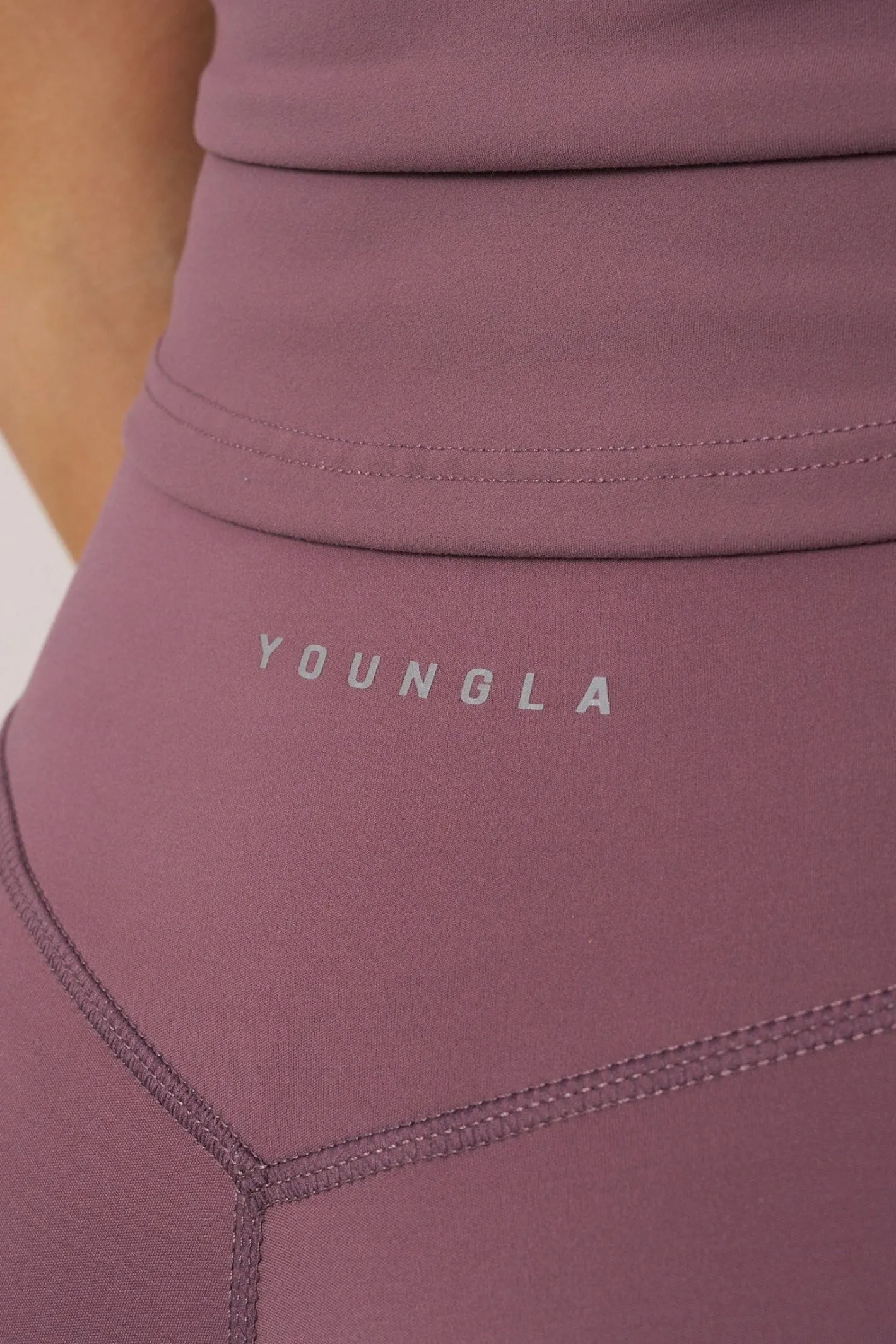 Youngla W227-Curve Flare Leggings<Women Leggings