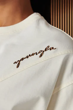 Youngla W431-Curve Oversize Tee<Women Tops