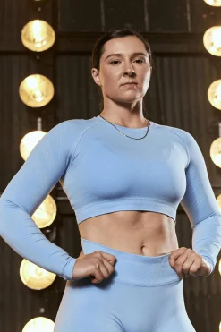 Youngla W430-Curve Seamless Long Sleeve<Women Tops