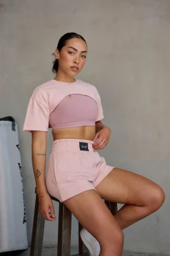 Youngla W410-Cut Out Tee<Women Tops