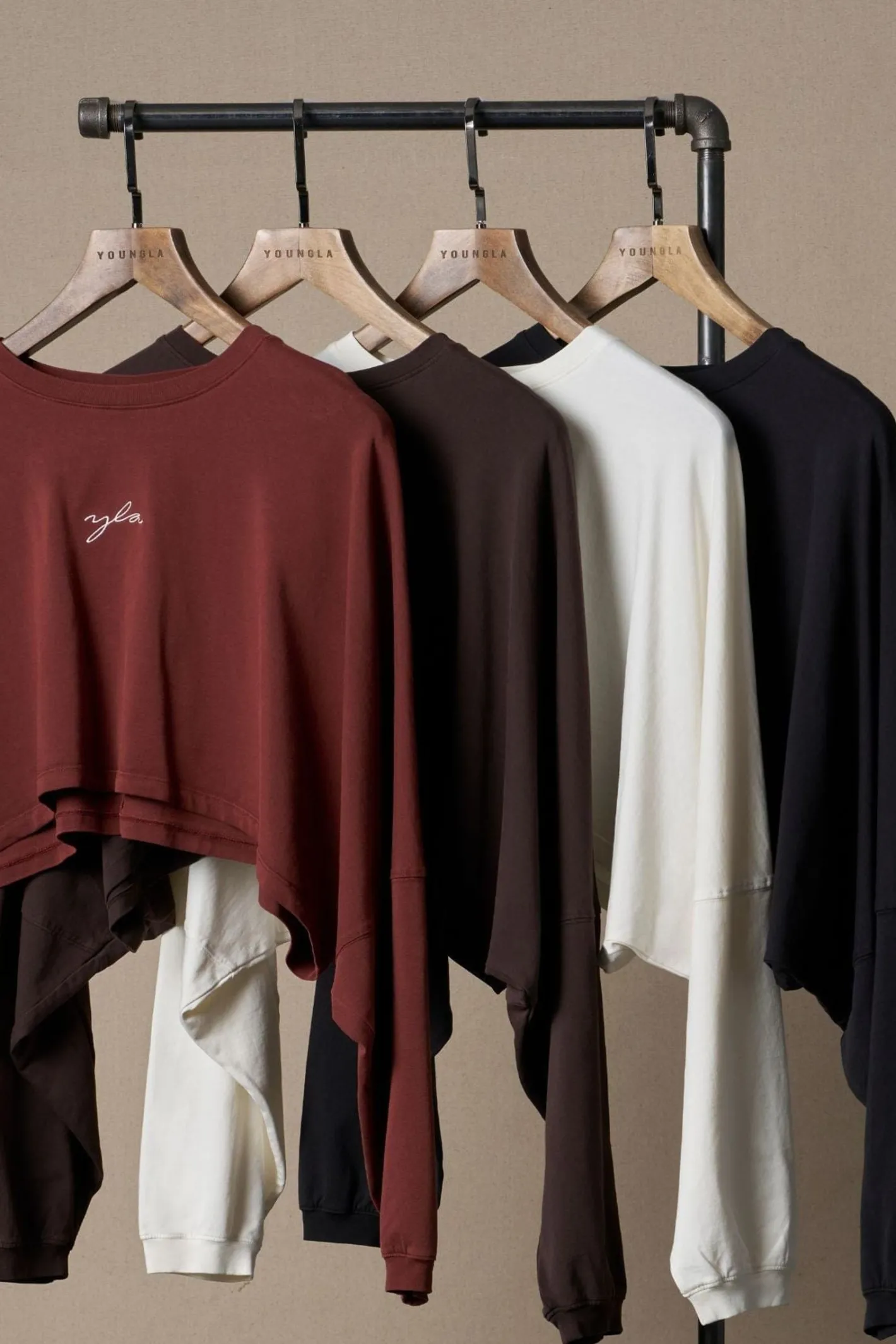 Youngla W434-Lazyday Longsleeve Top<Women Tops