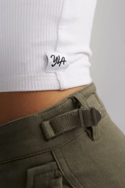 Youngla W206-Metro Cargos<Women Joggers & Pants