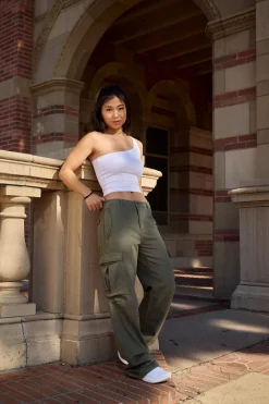 Youngla W206-Metro Cargos<Women Joggers & Pants