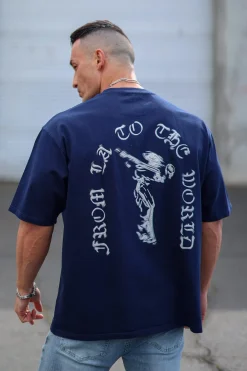 Youngla 4096-Worldwide Excellence Tees<Men Shirts
