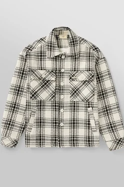 Youngla 519-Woven Flannel Jackets<Men Outerwear
