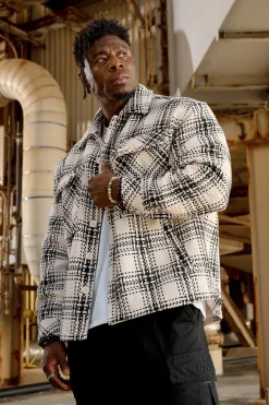 Youngla 519-Woven Flannel Jackets<Men Outerwear