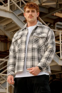Youngla 519-Woven Flannel Jackets<Men Outerwear