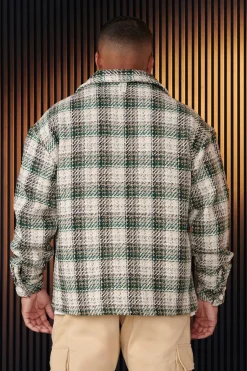 Youngla 519-Woven Flannel Jackets<Men Outerwear