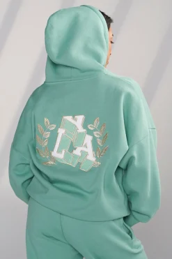 Youngla W524-Teddy Hoodie<Women Outerwear