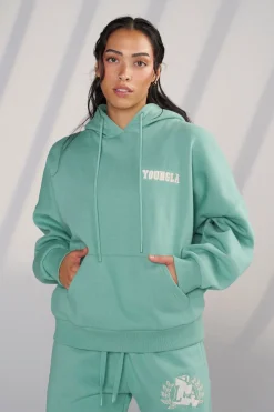 Youngla W524-Teddy Hoodie<Women Outerwear