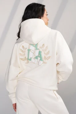 Youngla W524-Teddy Hoodie<Women Outerwear