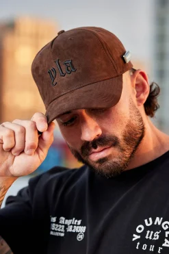 Youngla 915-Yla Suede Hats<Men Hats & Beanies
